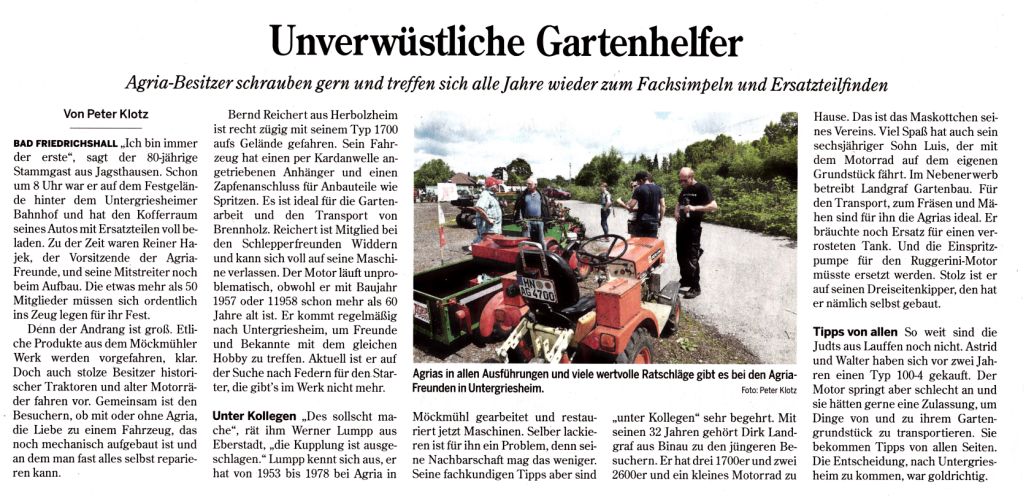 Bericht der Heilbronner Stimme vom 21. Juni 2019