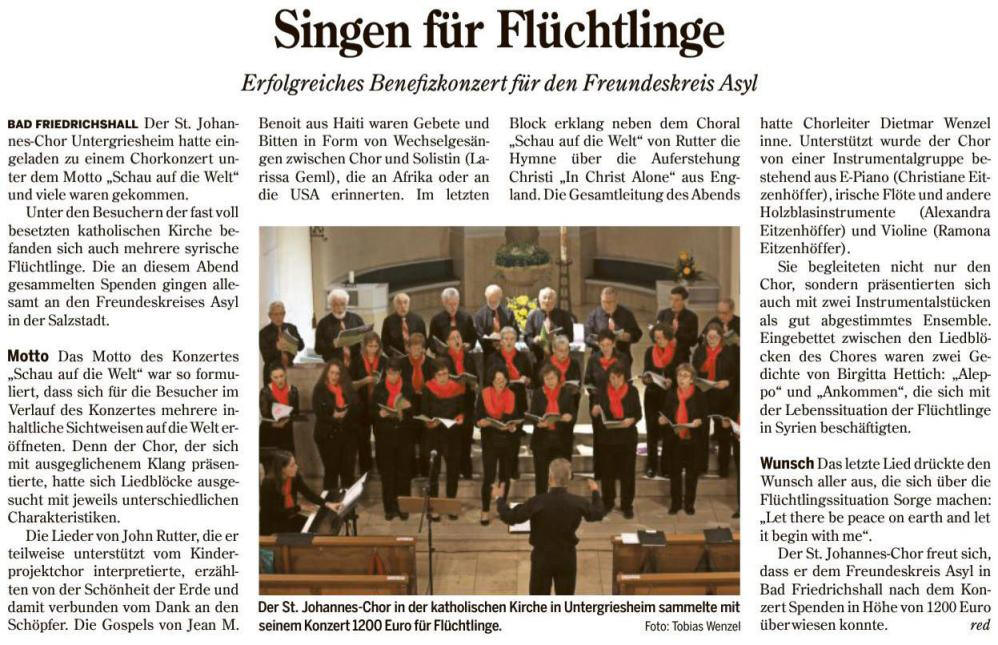 Bericht der Heilbronner Stimme